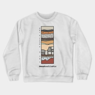 Archaeological Profile (The Dirt Podcast Original Design) Crewneck Sweatshirt